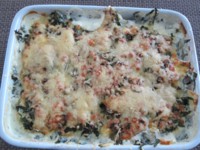 Bärlauch-Kartoffelgratin